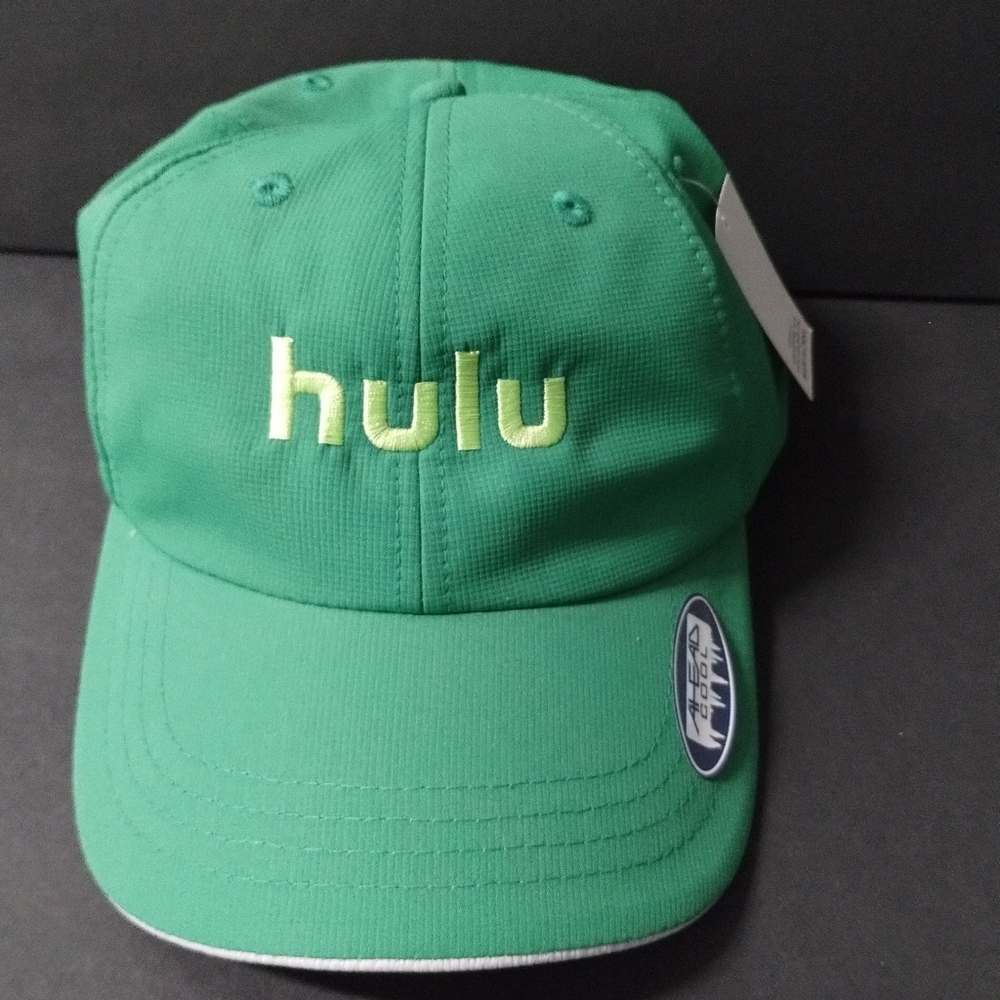 Hulu Hulugan Crew Baseball Dad Hat Cap Adjustable Green Cotton New .